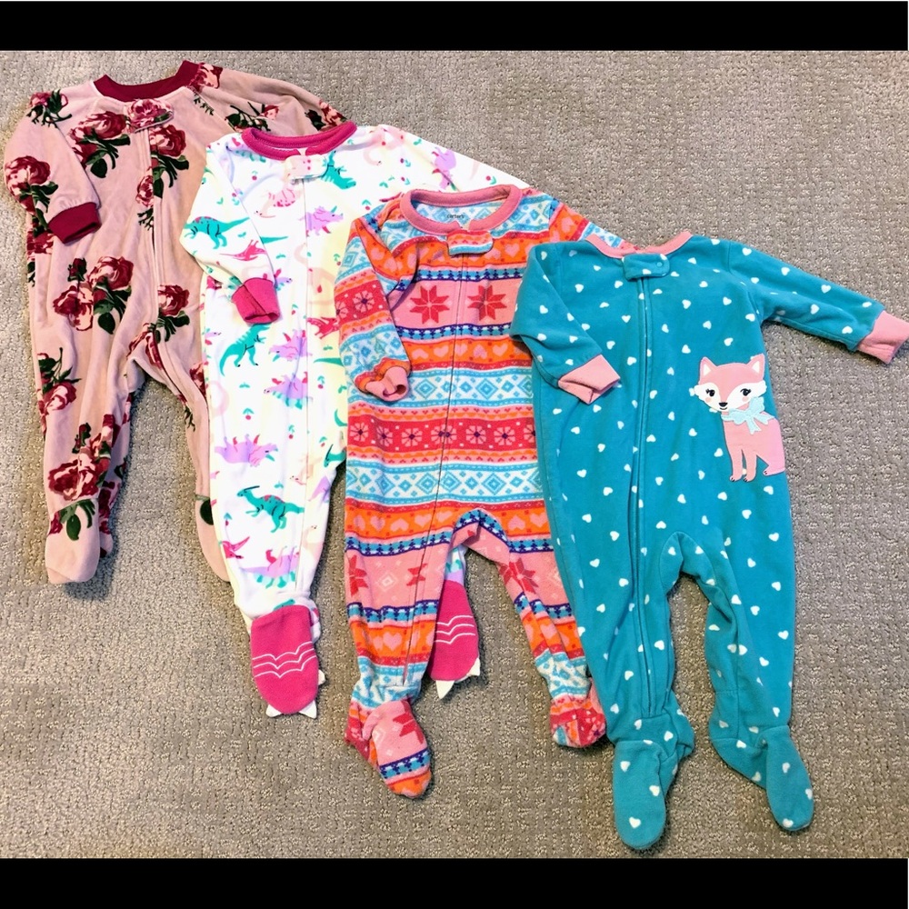 Carter’s 6 Month Fleece Sleep Onsie Haul